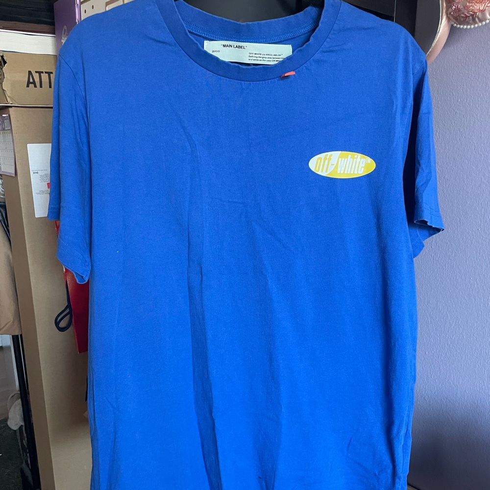 Off-White Blue T-Shirt